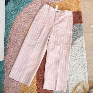 NWT 706700 Banana republic wide leg cropped pant hi rise 2